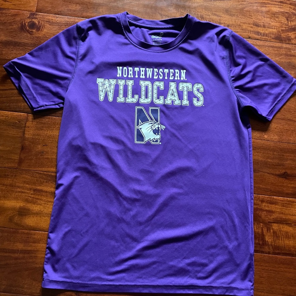 Northwestern Wildcats Gen2  Large Athletic Shirt